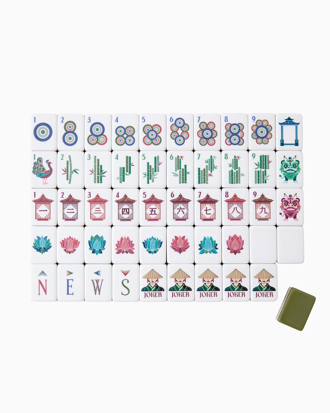 Oh My Mahjong Drake Mahjong Tiles