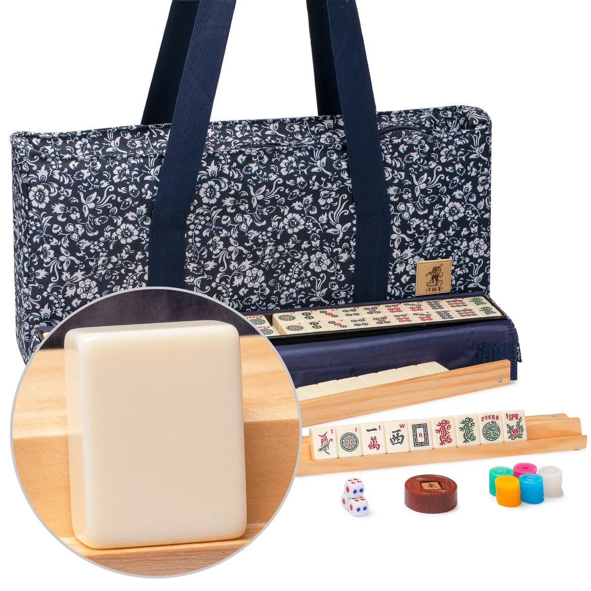 Yellow Mountain Imports “Blue Calico” – Floral Blue Soft Case