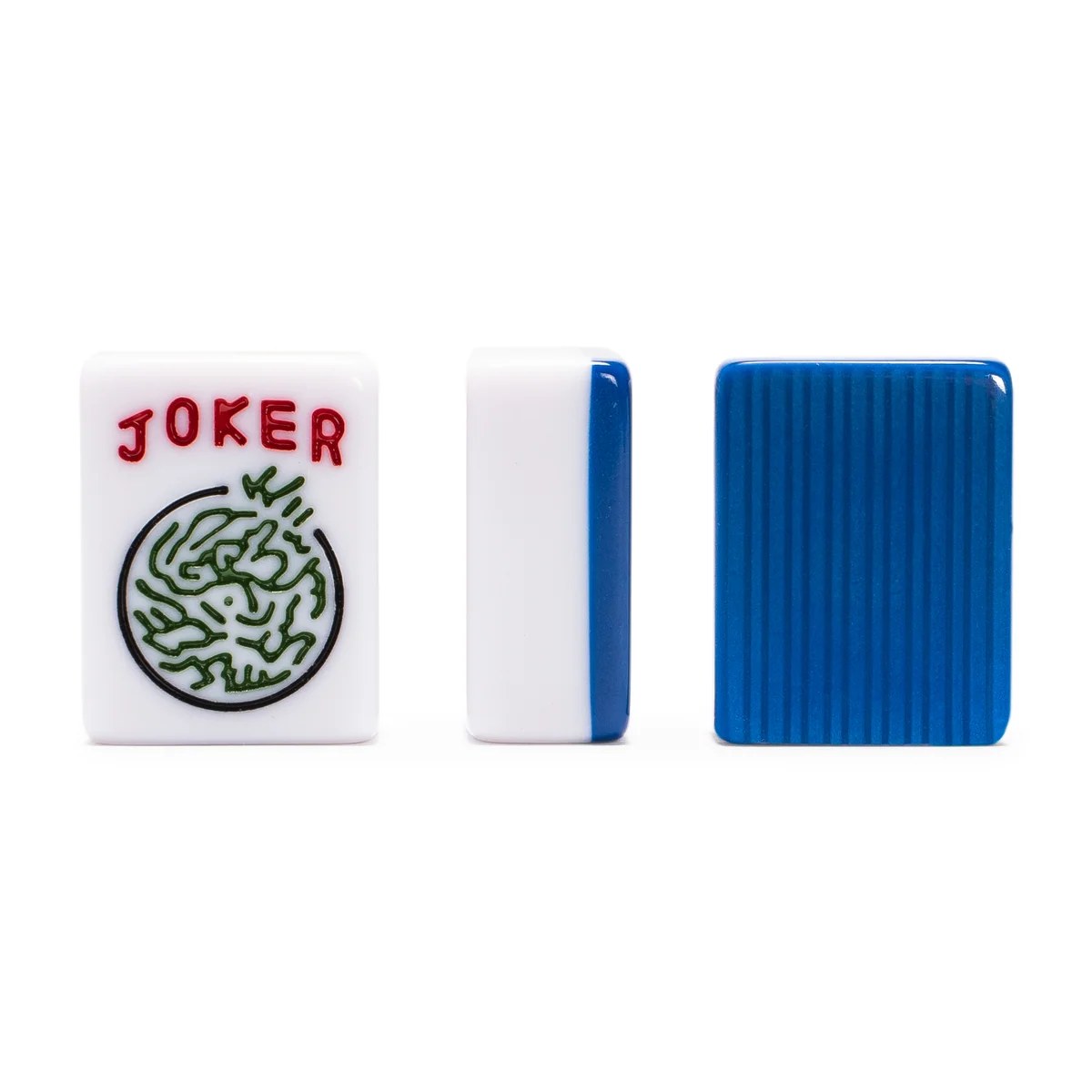 American Mahjong Tiles, “Harbor Tide” - 166 Melamine Pieces with Chinese Characters, Western Letters & Numerals, Tiles-Only Set